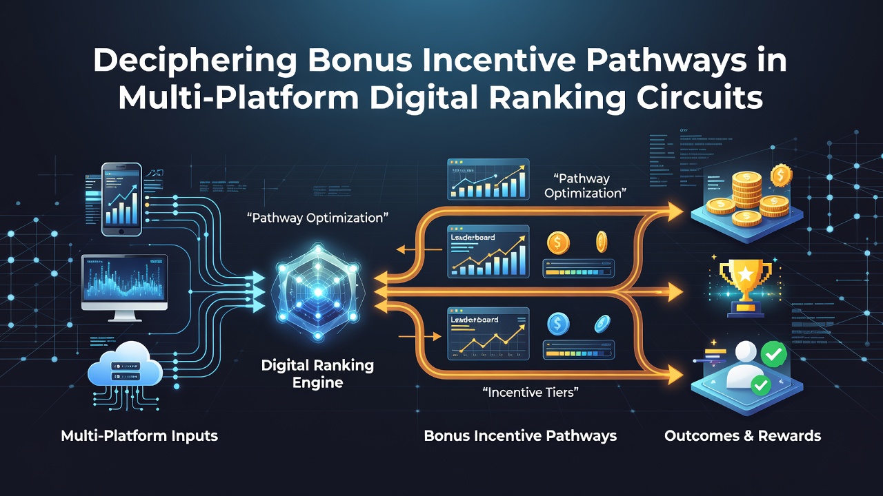 Illustration of synchronized data flows supporting leaderboard updates in digital ranking circuits